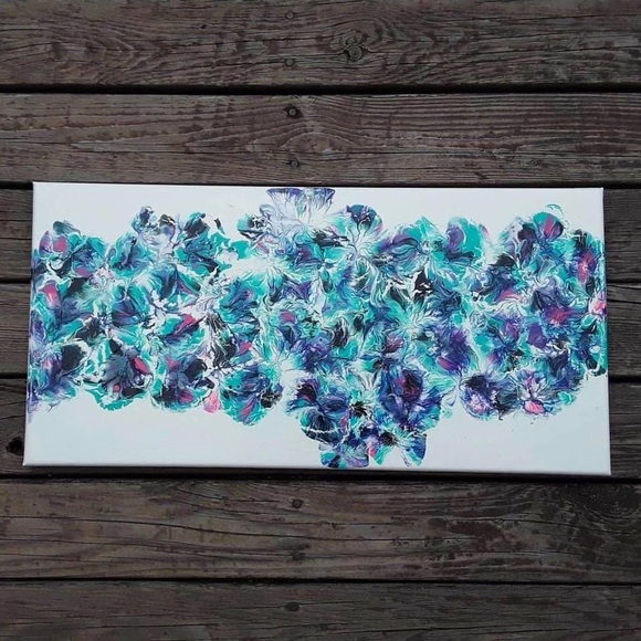 Original Acrylic Abstract Decor Art - Picture 1 of 1